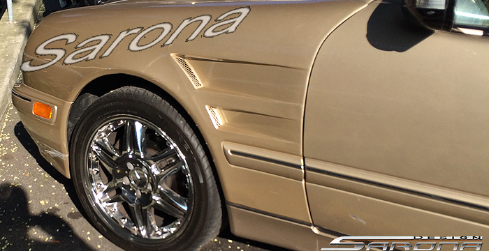 Custom Mercedes E Class  Sedan Fenders (1996 - 2002) - $850.00 (Part #MB-038-FD)